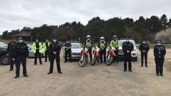 off road coppers thetford forest 